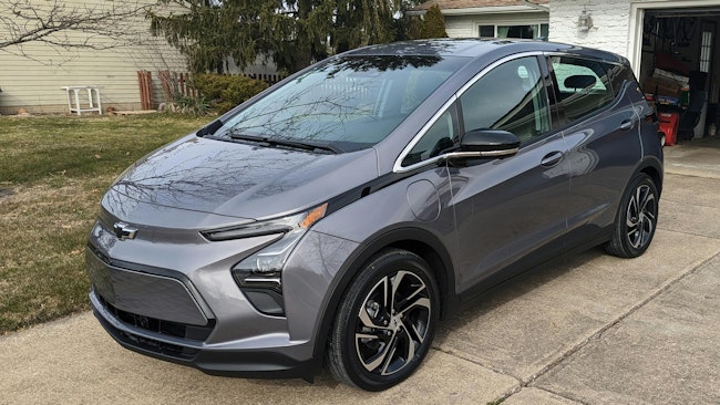 My 2023 Chevrolet Bolt EV, a vehicle that I purchased in early 2023 as a commuter car but used twice in June for long-distance trips.