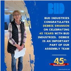 A Linkedin post honoring shop-floor leader Debbie Swanson. A Linkedin post honoring shop-floor leader Debbie Swanson.