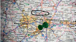 Greensboro NC map Greensboro NC map