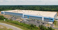 exterior view of Ontex factory in Stokesdale, North Carolina exterior view of Ontex factory in Stokesdale, North Carolina