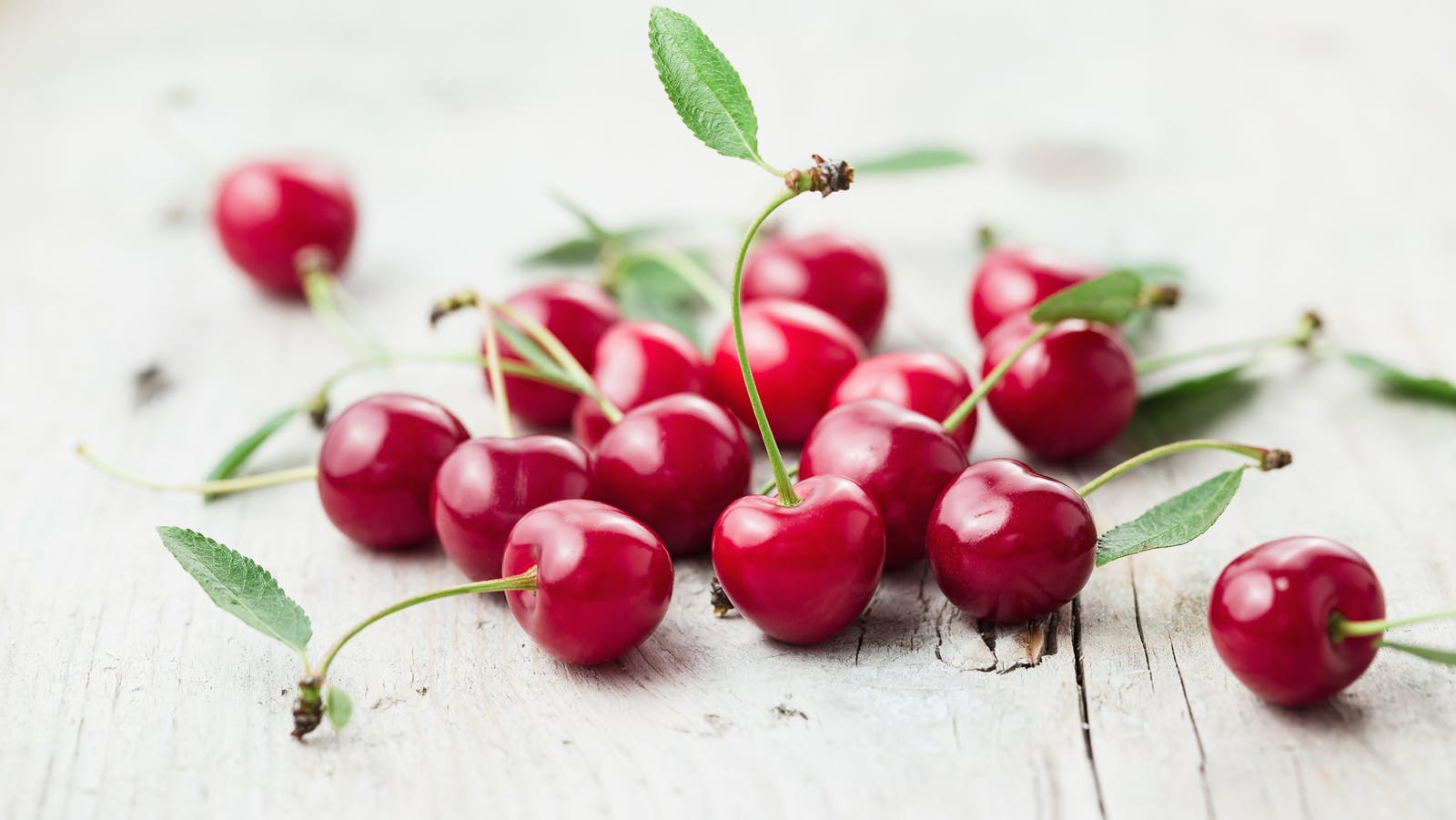 Red cherries