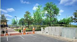 3d rendering ChargePoint-Eaton 3d rendering ChargePoint-Eaton