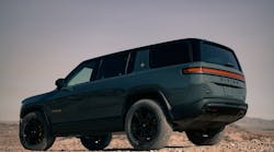 Rivian SUV back Rivian SUV back