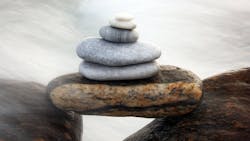 small pile of rocks bridging a gap small pile of rocks bridging a gap