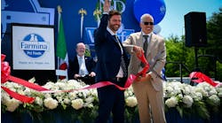 Loris Rinaldi, CEO Farmina Pet Foods North America and Angelo Russo, CEO Farmina Pet Foods. Loris Rinaldi, CEO Farmina Pet Foods North America and Angelo Russo, CEO Farmina Pet Foods.