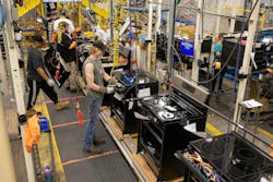 Operators on the line_Roper Corp plant Operators on the line_Roper Corp plant