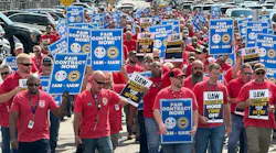 UAW Local 647 GE Evendale solidarity march