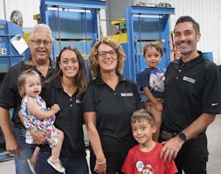 The Peters/Wilkosz family. The Peters/Wilkosz family.