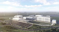 New Eli Lilly and Company manufacturing facility. New Eli Lilly and Company manufacturing facility.