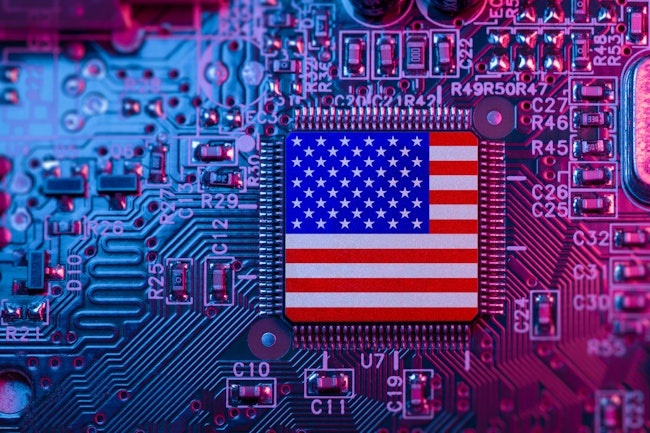 Semiconductor American Flag