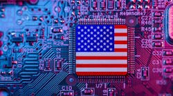 Semiconductor American Flag Semiconductor American Flag