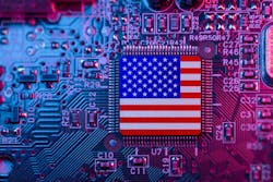 Semiconductor American Flag Semiconductor American Flag