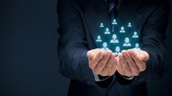 Icons representing group of people Icons representing group of people