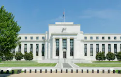 US Federal Reserve building in bright sunlight US Federal Reserve building in bright sunlight