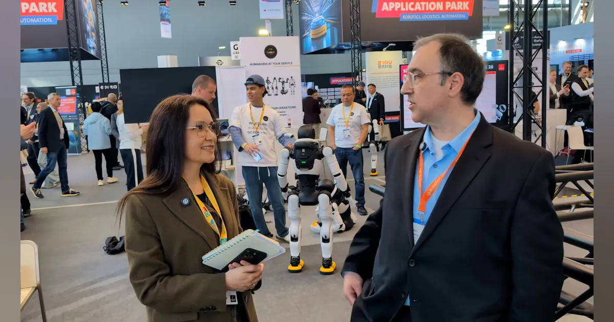 Humanoid Robots at Hannover Messe