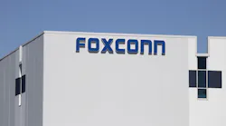 exterior of Foxconn building with Foxconn name on it.