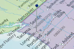Close up of Longview on a United States of America map. Close up of Longview on a United States of America map.