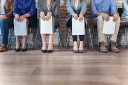 Candidates waiting for a job interview Candidates waiting for a job interview
