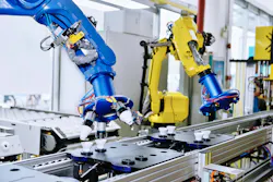 ID 80653316 | Workforce © Photomall | Dreamstime.com Intelligent robot arm used in modern factory