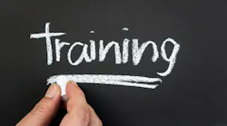 the word 'training' written on a chalkboard