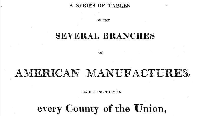 Historical Manufacturing Census Photo