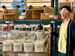Lead Engineer Darren Loo does a gemba walk on the production floor every day.