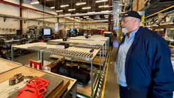 Plant Manager Nigel Davis is certified in four trades and helps design much of the plant's equipment.